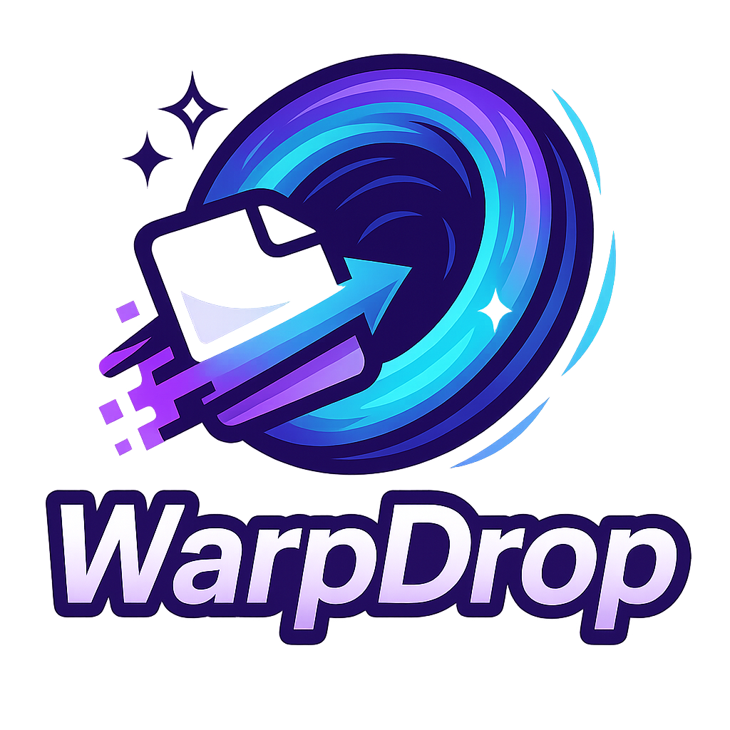 WarpDrop logo